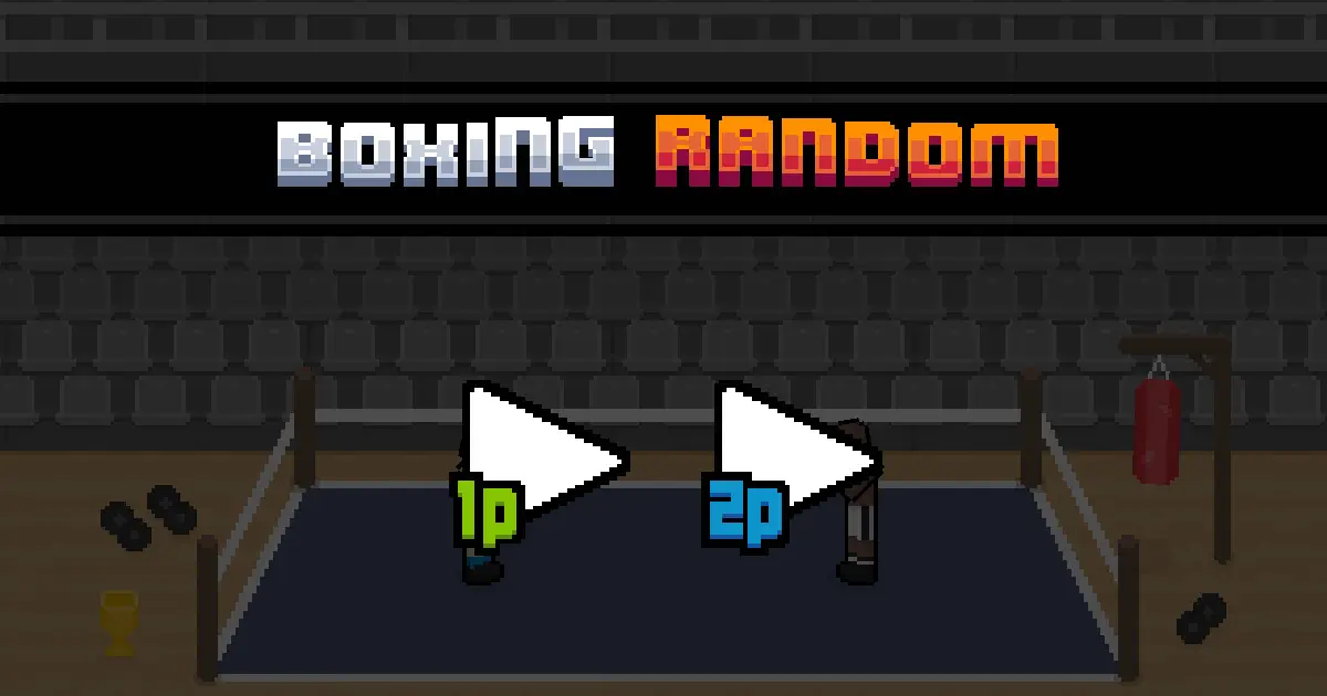 Boxing Random gameplay features showing different environments.